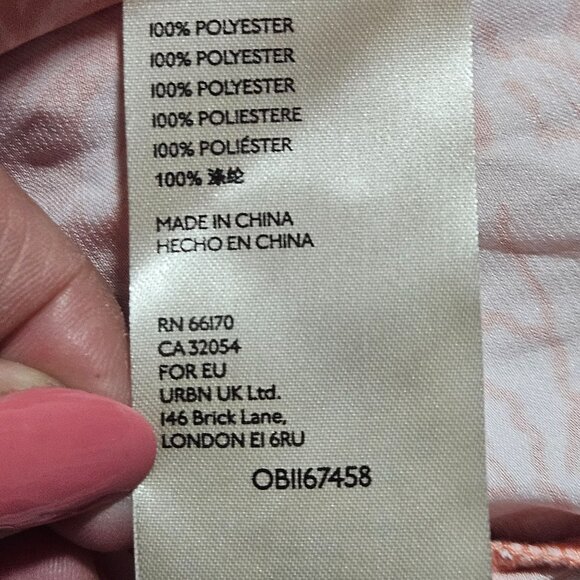 Free People Ashley Coral & White Floral Halter Dress Size 2 Spring Boho Maxi - Picture 12 of 16